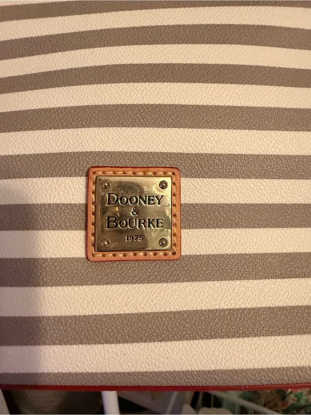 Dooney & Bourke Coated Cotton Skipper Tote Dove